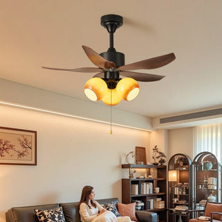 Plafonnier Ventilateur Florence Fleur