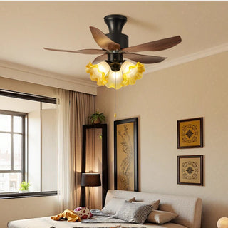 Plafonnier Ventilateur Florence Fleur