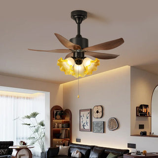 Plafonnier Ventilateur Florence Fleur
