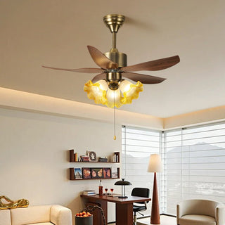 Plafonnier Ventilateur Florence Fleur