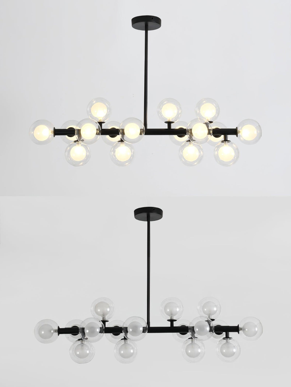 Dovalis Lustre en Verre et Minimaliste