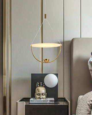 Vecaros Moderne Minimaliste Disque Pendentif Lampe