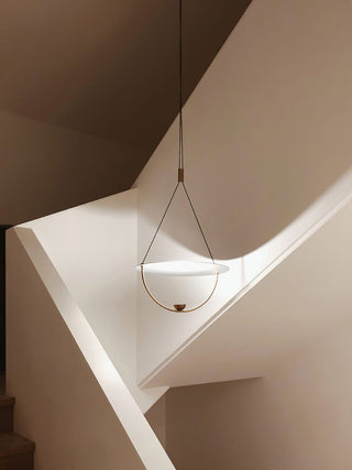 Vecaros Moderne Minimaliste Disque Pendentif Lampe
