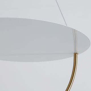 Vecaros Moderne Minimaliste Disque Pendentif Lampe