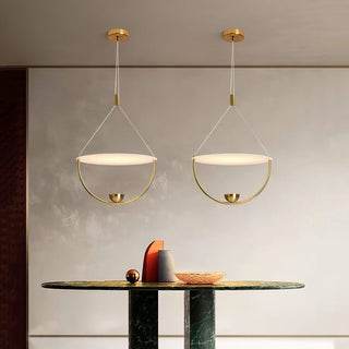 Vecaros Moderne Minimaliste Disque Pendentif Lampe