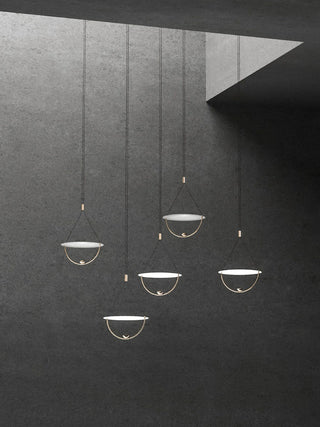 Vecaros Moderne Minimaliste Disque Pendentif Lampe