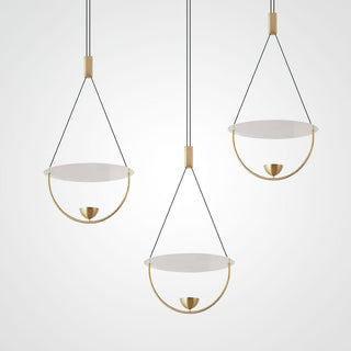Vecaros Moderne Minimaliste Disque Pendentif Lampe