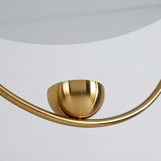 Vecaros Moderne Minimaliste Disque Pendentif Lampe