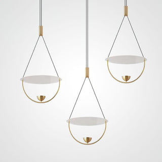 Vecaros Moderne Minimaliste Disque Pendentif Lampe