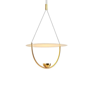 Vecaros Moderne Minimaliste Disque Pendentif Lampe