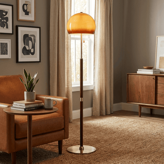 Aurelia Dome Floor Lamp-Neutral Decor