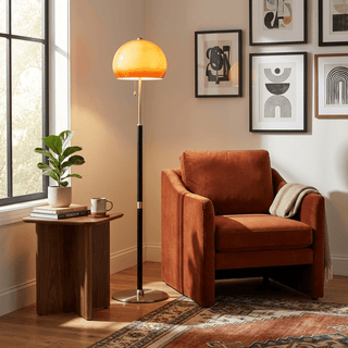 Aurelia Dome Floor Lamp-Neutral Decor