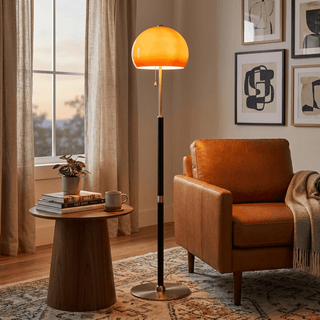 Aurelia Dome Floor Lamp-Neutral Decor