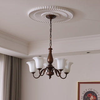 Uveleth Lustre Verre Élégance Traditionnelle