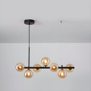 Lustra Lustre Globe en Verre Doré-Luire
