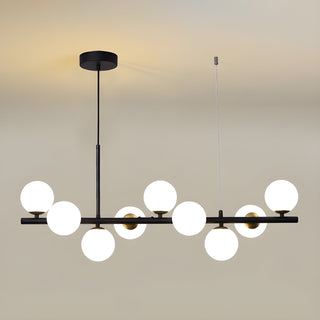 Lustra Lustre Globe en Verre Doré-Luire