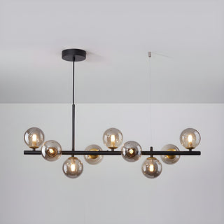 Lustra Lustre Globe en Verre Doré-Luire