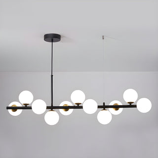 Lustra Lustre Globe en Verre Doré-Luire