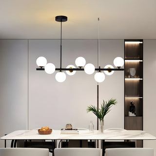 Lustra Lustre Globe en Verre Doré-Luire