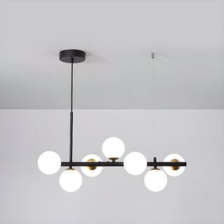 Lustra Lustre Globe en Verre Doré-Luire