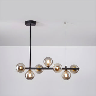 Lustra Lustre Globe en Verre Doré-Luire