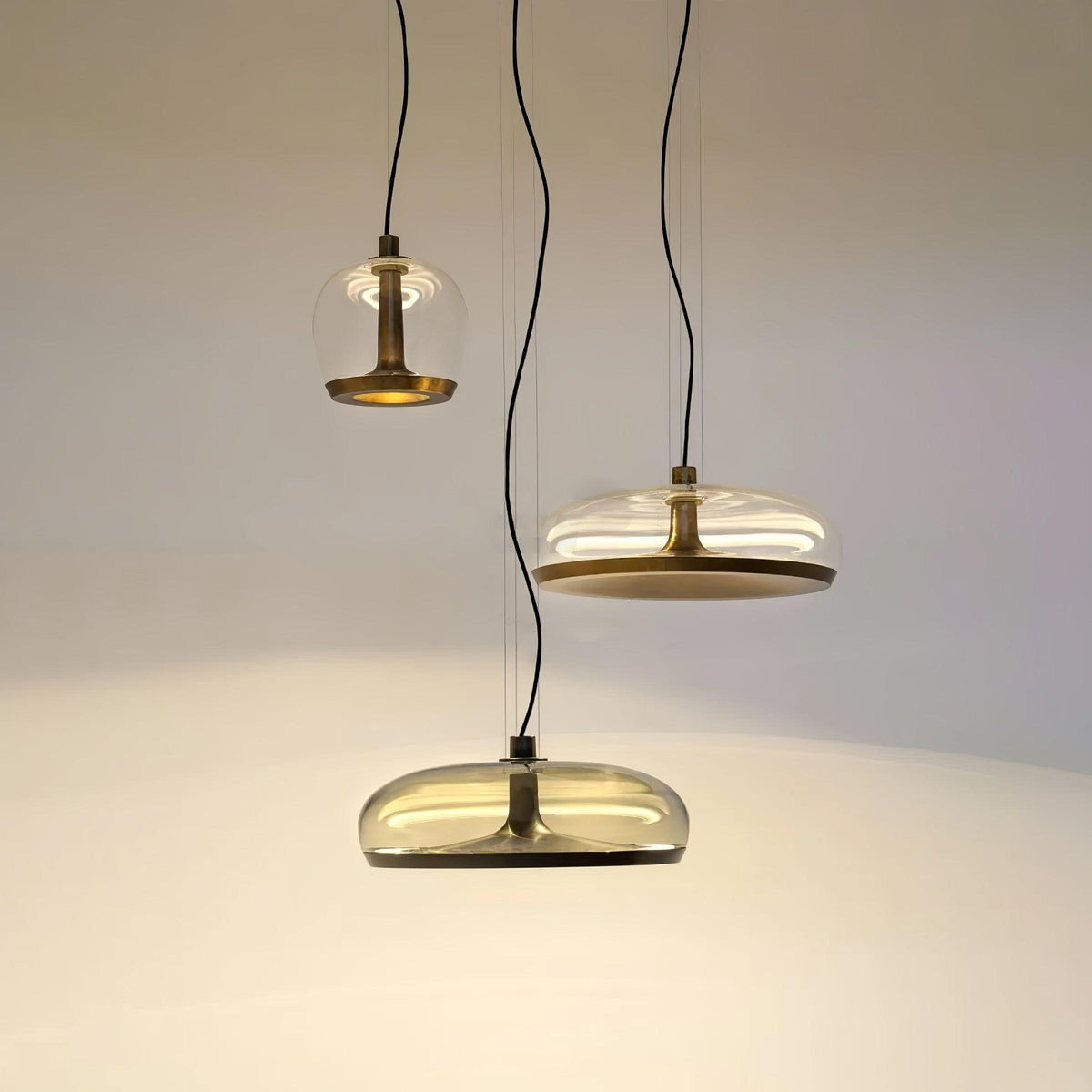 Kalina Nordic Art LED Verre Suspension