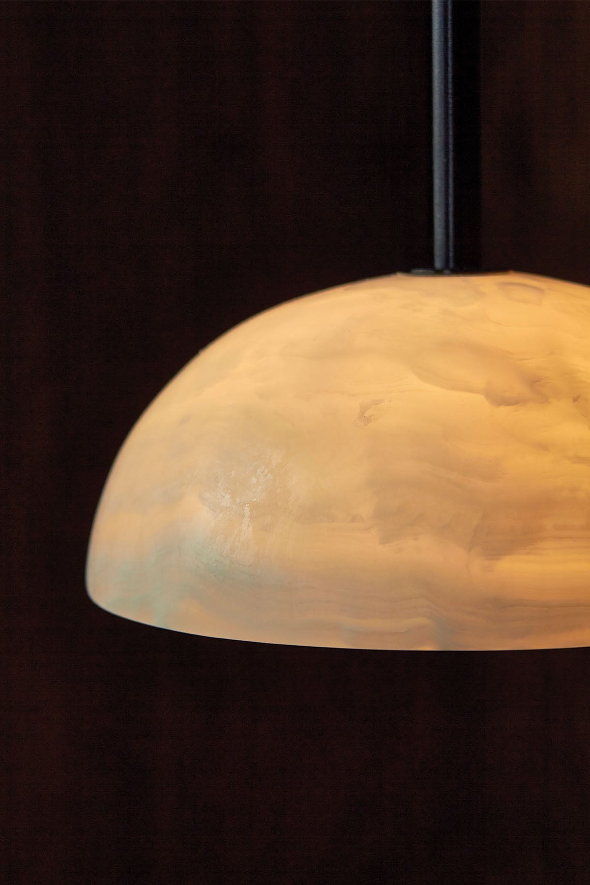 Ivarelle Moderne Minimaliste Élégance Laiton Métal Verre Suspension