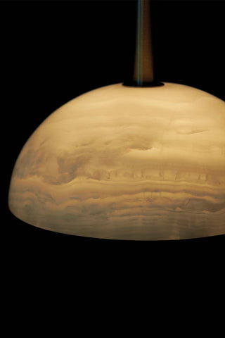 Aurelia Moderne Minimaliste Élégance Laiton Métal Verre Suspension