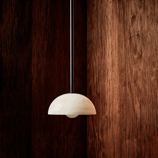 Aurelia Moderne Minimaliste Élégance Laiton Métal Verre Suspension