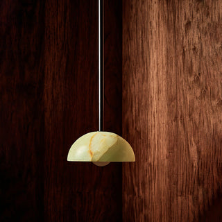 Aurelia Moderne Minimaliste Élégance Laiton Métal Verre Suspension
