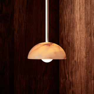 Aurelia Moderne Minimaliste Élégance Laiton Métal Verre Suspension