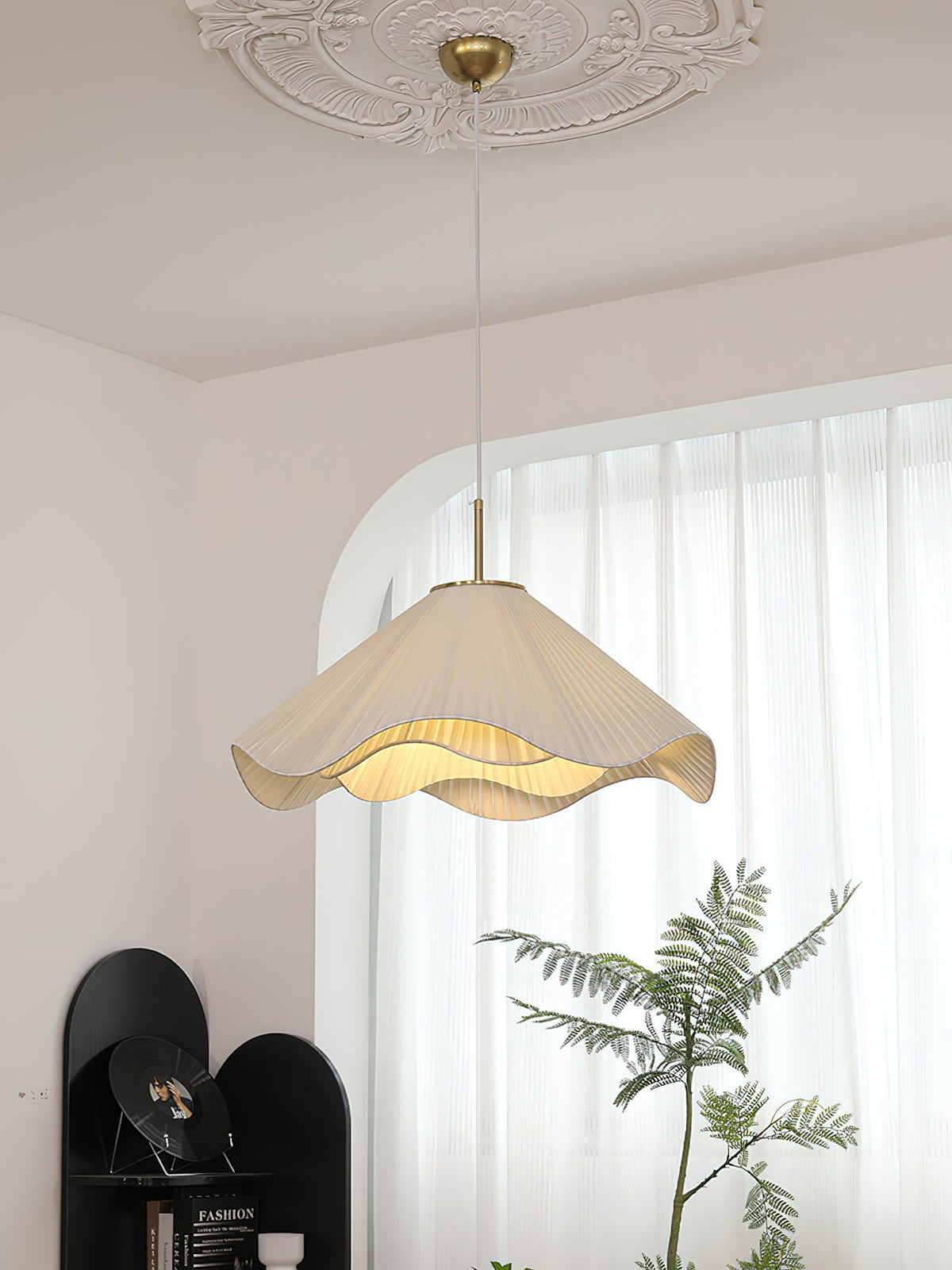 Elara Swag Pendant Light-Neutral Decor