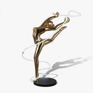 Aurelia Ribbon Dancer Floor Lamp-Neutral Decor