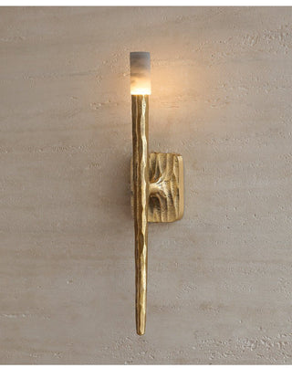 Julius Applique Murale Minimaliste en Albâtre Cylindrique