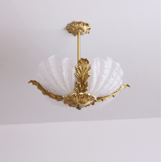 Aurelia Shell Chandelier-Neutral Decor