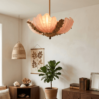 Aurelia Shell Chandelier-Neutral Decor