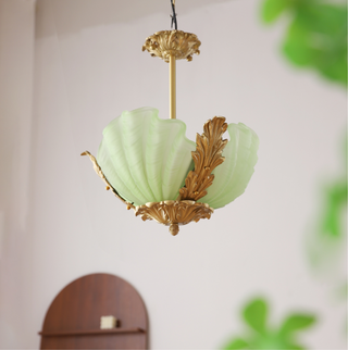 Aurelia Shell Chandelier-Neutral Decor