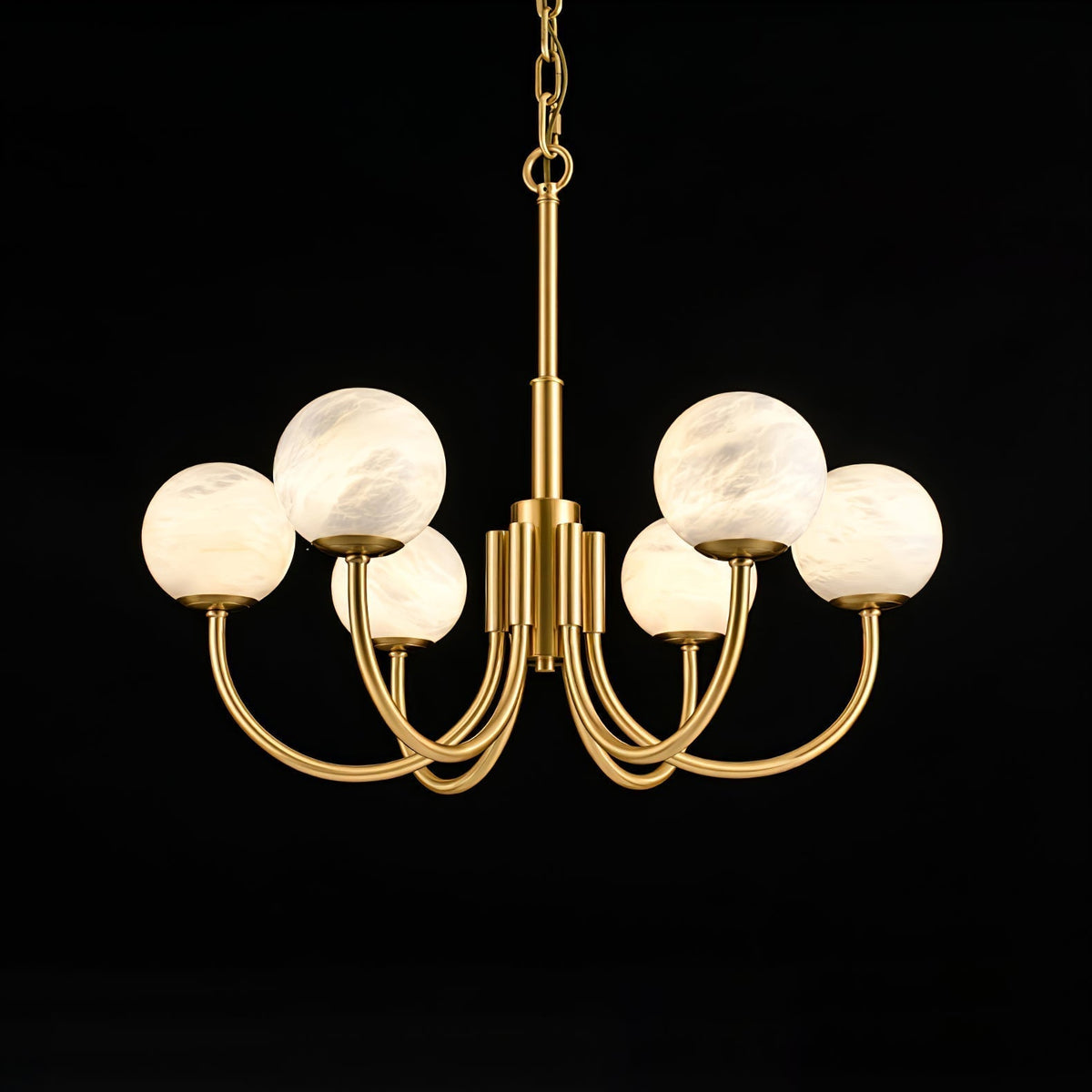 Alira Lustre Vintage en Albâtre