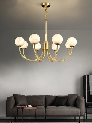 Alira Lustre Vintage en Albâtre