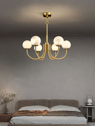 Alira Lustre Vintage en Albâtre