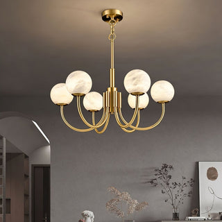 Alira Lustre Vintage en Albâtre