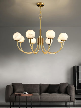 Alira Lustre Vintage en Albâtre
