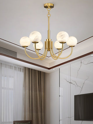 Alira Lustre Vintage en Albâtre