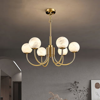Alira Lustre Vintage en Albâtre