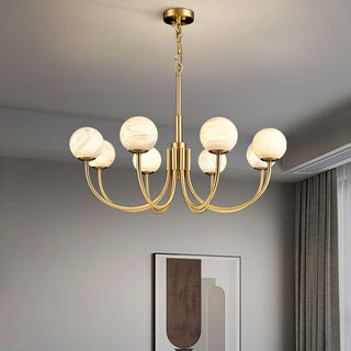 Alira Lustre Vintage en Albâtre