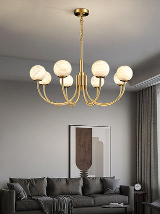 Alira Lustre Vintage en Albâtre