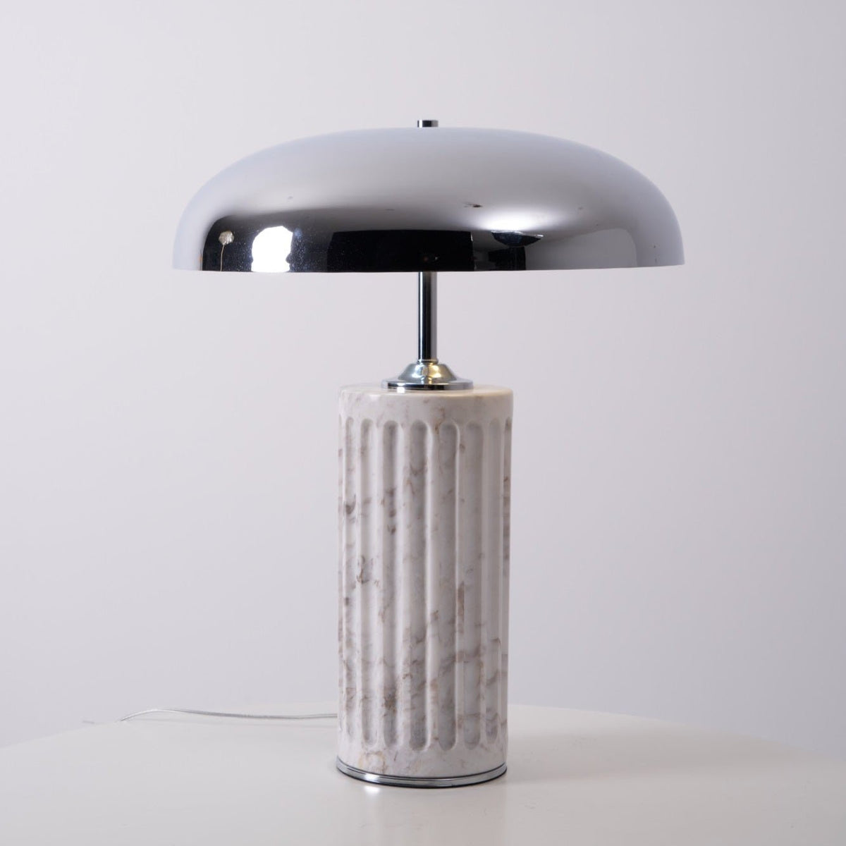 Zenith Lampe de Table en Marbre Moderne