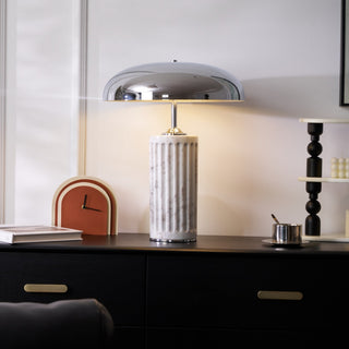 Zenith Lampe de Table en Marbre Moderne