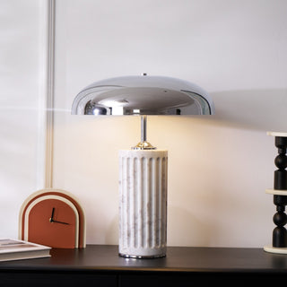 Zenith Lampe de Table en Marbre Moderne