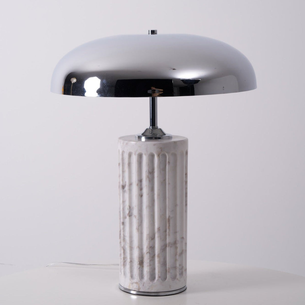 Zenith Lampe de Table en Marbre Moderne
